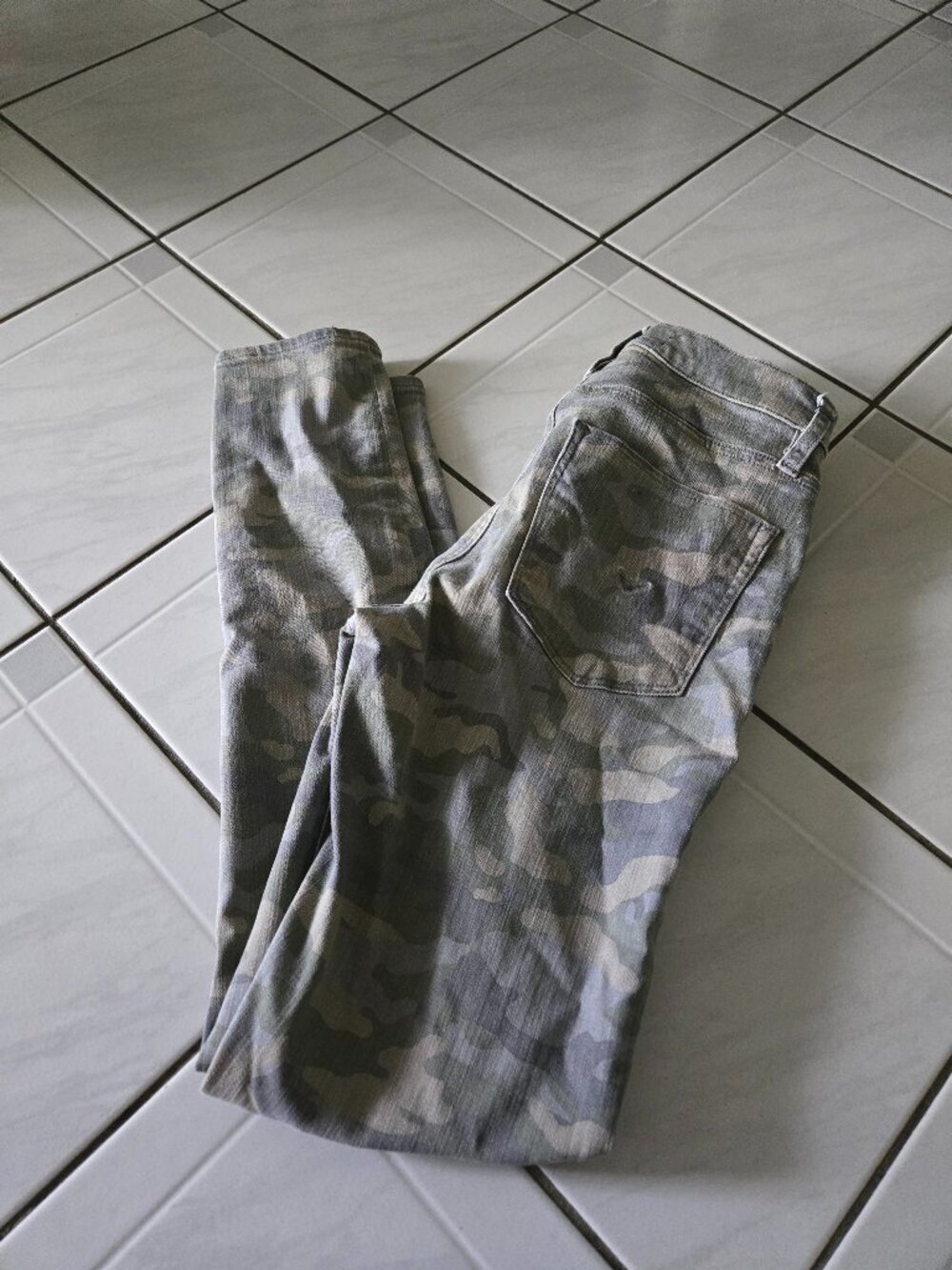 Hudson Barbara Super Skinny Jeans Camouflage 25